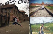 Oskarżają Polaków o faszyzm i nazizm, a w Auschwitz zachowują się tak...