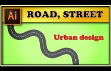 Road, street - Adobe Illustrator tutorial
