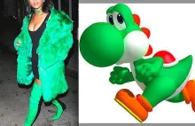 Rihanna cosplaying Mario Party
