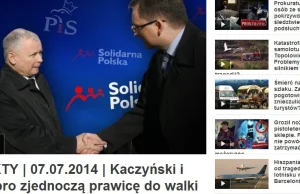 Jak dzisiejsze Fakty TVN o Giertychu "poinformowały"