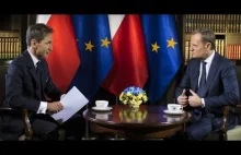 Donald Tusk wywiad dla Ukraińskiej telewizji