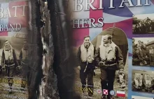 W Belfaście bezmyślni wandale podpalili mural poświęcony polskim lotnikom