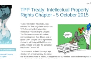 TPP i prawa autorskie: Kosmiczne odszkodowania, zapisy pro-DRM i co jeszcze?