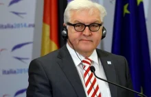 Steinmeier: Starania Ukrainy o NATO to dolewanie oliwy do ognia