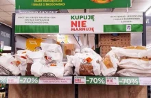 Lidl zrobił półkę "zero waste". Sprzedaje żywność nawet o 70 proc. taniej.