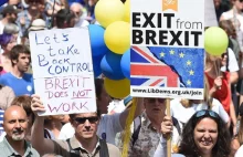 100 tysięcy osób w Londynie protestowało przeciwko Brexitowi.