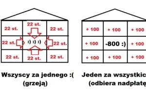 Przez podzielniki ciepła miał 5 razy większą dopłatę