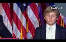 Bezcenna reakcja syna Trumpa na słowa „Zabić Obamę!”