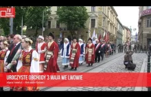 Uroczyste obchody 3 Maja we Lwowie