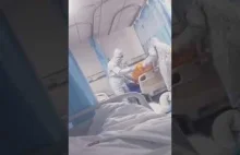 Chiny ukryta kamera w szpitalu Koronawirus