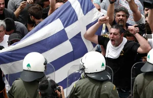 Kryzys w Grecji. Rolnicy Grecji grożą, że sparaliżują kraj