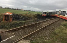 Katastrofa na przejeździe kolejowym w Nowym Gronowie. 14 poszkodowanych, w...