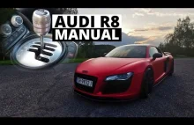Audi R8 w manualu i quattro.