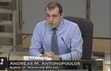 Andreas M. Antonopoulos odkrywa Bitcoina przed senatem Kanady ENG