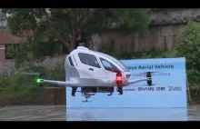 Prezentacja drona pasażerskiego EHANG 184