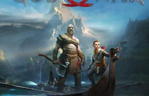 God of War prezentacja muralu w Warszawie.