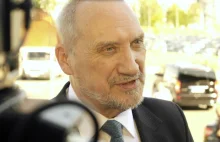 Macierewicz o Schulzu: Nasza dyplomacja powinna domagać się ustąpienia tego...