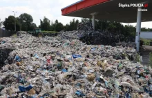 Gliwice: Policja kontrolowała składowisko śmieci. Odpady przywożono m.in z Włoch