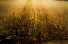 Niesamowite zdjęcia z wysokości najwyższego dźwigu w Szanghaju