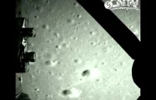 Lądowanie chińskiego lądownika na księżycu