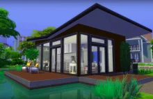 Architekci zarabiają na projektowaniu małych domów w Simsach