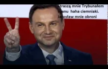 Prezydent Andrzej Duda na tle ostatnich wydarzeń.