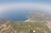 Paralotnia w Turcji - lot nad Morzem Martwym
