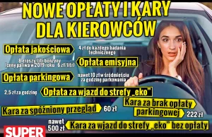 Kierowco! Zobacz, ile wydoi z ciebie państwo!