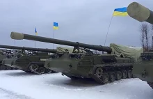 Ciężki ostrzał artyleryjski w Donbasie