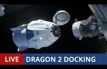 LIVE: Dragon 2 dokuje do stacji ISS