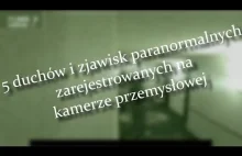 Duchy i Zjawiska Paranormalne zarejestrowane przez kamery przemysłowe