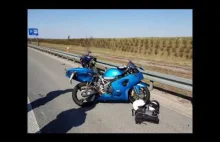 autostrada A2 wypadek motocyklistów...