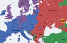 10 map i wykresów ciekawie pokazujących religijność Europy