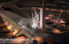 Dziewiczy lot rakiety Falcon Heavy ma się odbyć w listopadzie