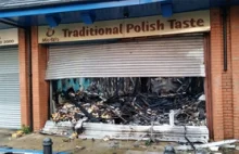 [UK] Spłonął polski sklep "Miodzio". To podpalenie, przekonuje właściciel!
