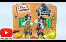 6 jajko niespodzianki Monsters i Pirates kinder kolekcja 2008