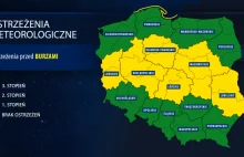 Burze gradowe nadciągają. Obowiązują alerty IMGW