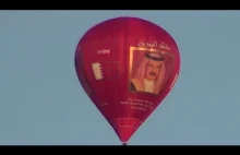 Balon arabskiego szejka nad Białymstokiem + komentarz - 1.08.2015
