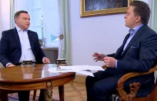 Prezydent Andrzej Duda w programie Kawa na ławę