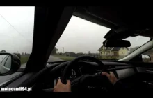 Jaguar XF 2.0 GTDi 240 KM 2016 Acceleration 0-100 km/h Onboard Sound Test