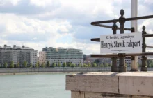 Uroczyste otwarcie nabrzeża Henryka Sławika w Budapeszcie