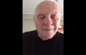 Anthony Hopkins przypomina, żeby się nie przepracowywać