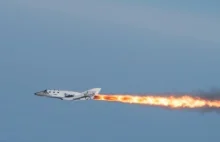 Pierwszy lot rakietowy SpaceShipTwo