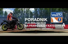 Jak wygląda egzamin na prawo jazdy kat. A? WIDEO