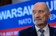 Antoni Macierewicz: Była próba penetracji przez dron Śródmieścia Warszawy