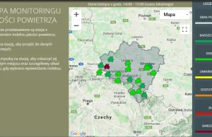 Stacja pomiarowa WIOŚ przeniesiona. Niewiele to zmieniło