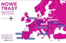 10 nowych tras Wizz Air z Polski!