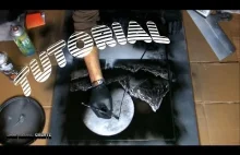 Tutorial - Black & White spray paint art Samuel Bialkowski