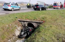 Śmiertelny wypadek na DK1 w Poczesnej koło Częstochowy.