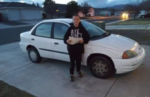13-latek zrobił mamie niespodziankę - kupił jej auto